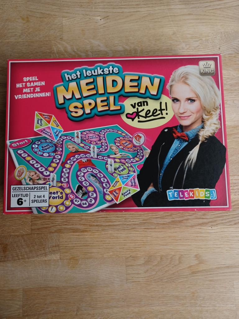 Het Leukste Meidenspel van Keet, Ophalen of Verzenden, Zo goed als nieuw, King