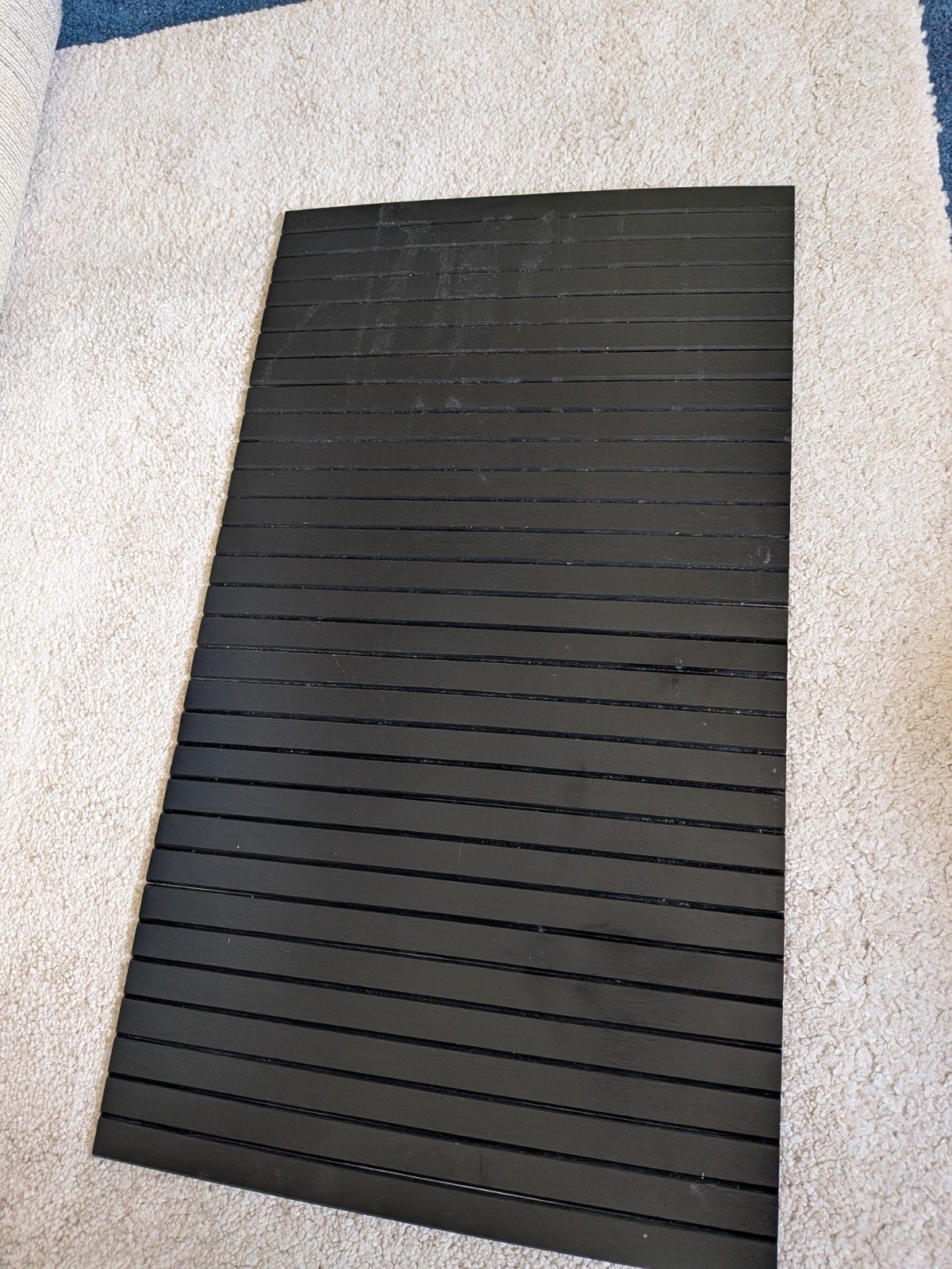 IKEA Rödeby armleuninghoes/tafelblad, Ophalen, Gebruikt, Zwart, Hout