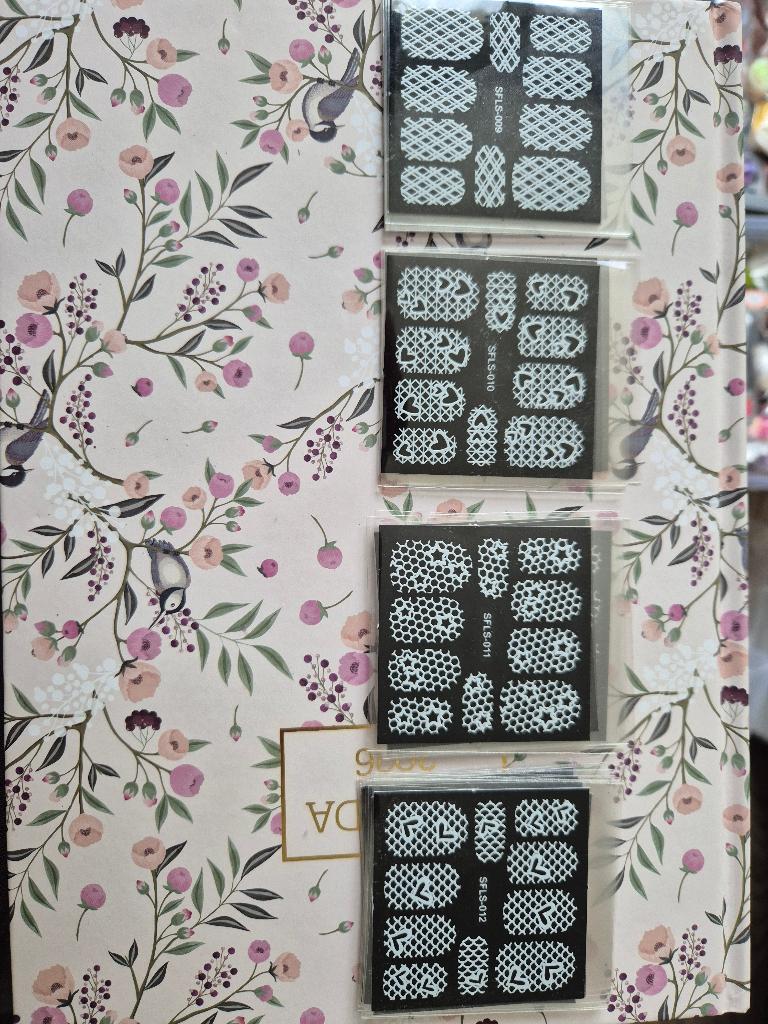 Diverse nail art stickers, Ophalen of Verzenden, Nieuw, Overige kleuren, Handen en Nagels