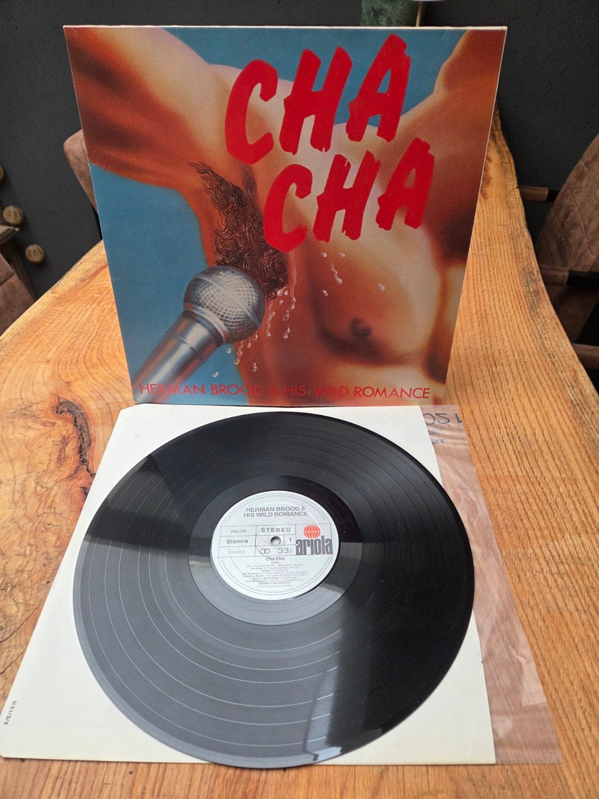 Herman Brood & His Wild Romance - Cha Cha LP, LP, Rock, Gebruikt, Ophalen of Verzenden