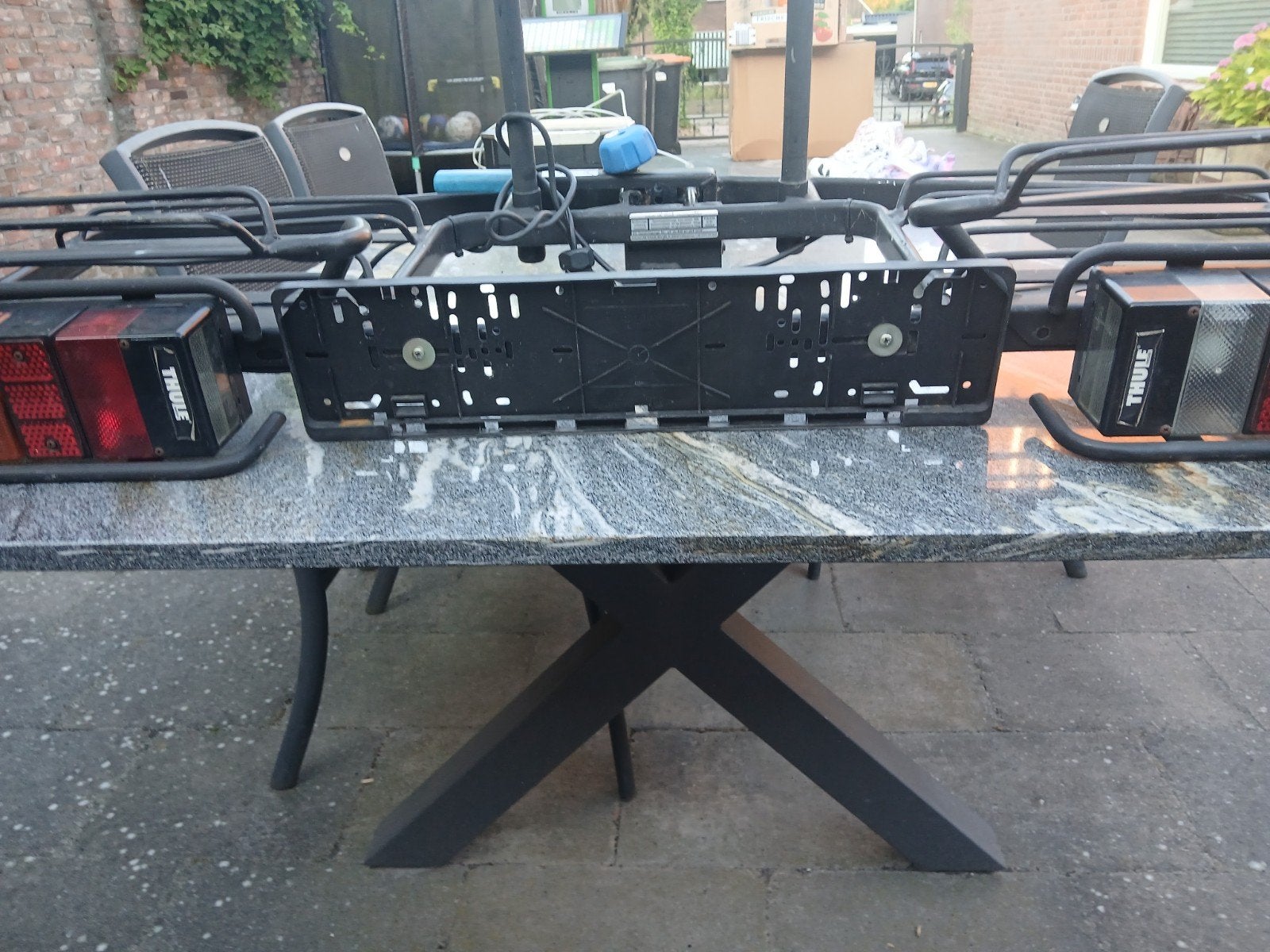 Thule EuroClassic 989 Trekhaakdrager - 2 fietsen, Auto diversen, Fietsendragers, Ophalen