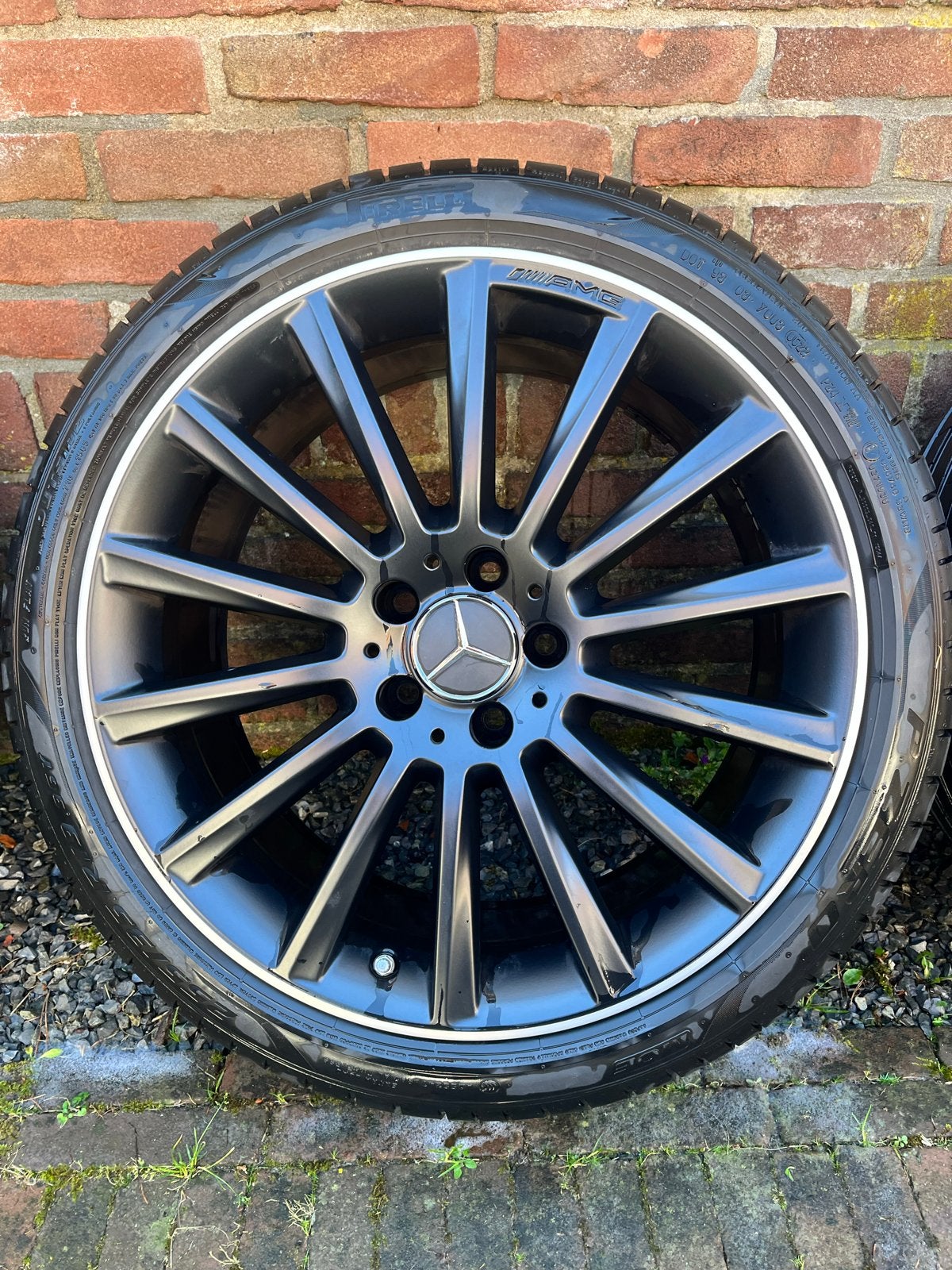 19 inch AMG velgen Mercedes-Benz C-klasse, Ophalen, Gebruikt, BMW