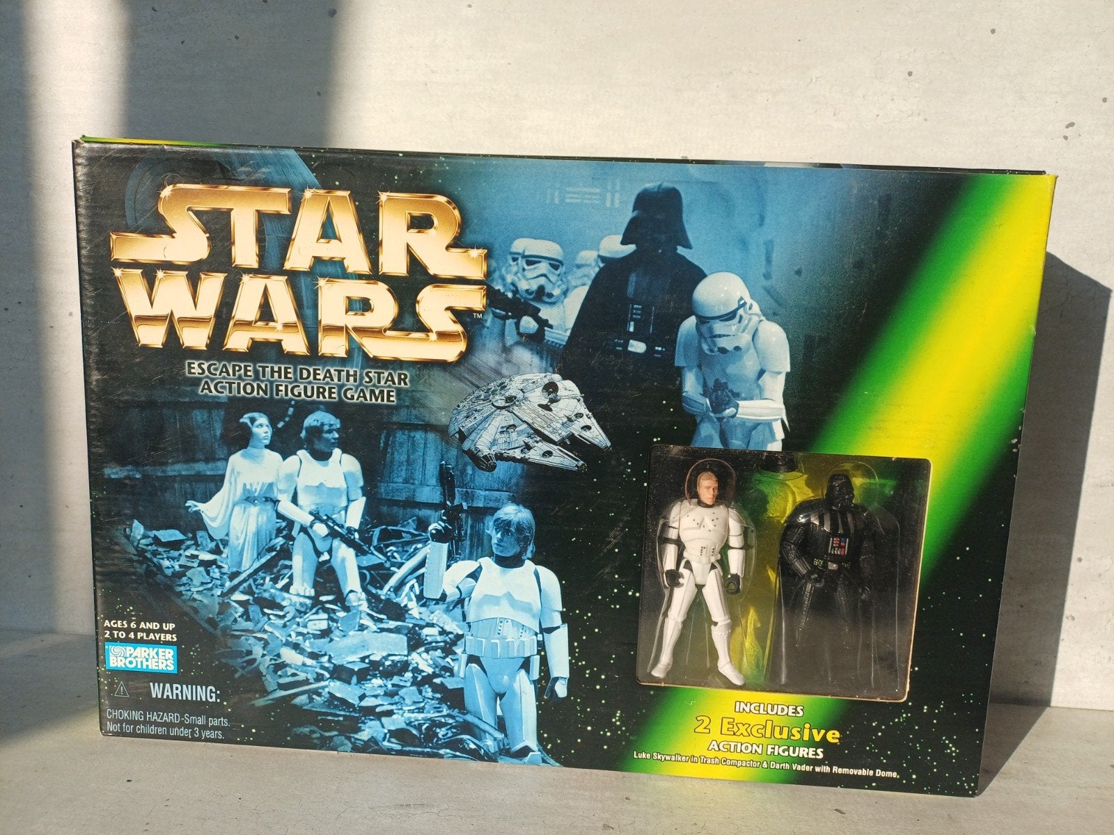 Star Wars boardgame Escape the deathstar, Ophalen of Verzenden, Zo goed als nieuw, Actiefiguurtje