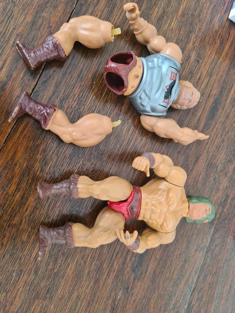Vintage He-Man Masters of the Universe figuren (defect), Ophalen of Verzenden, Gebruikt
