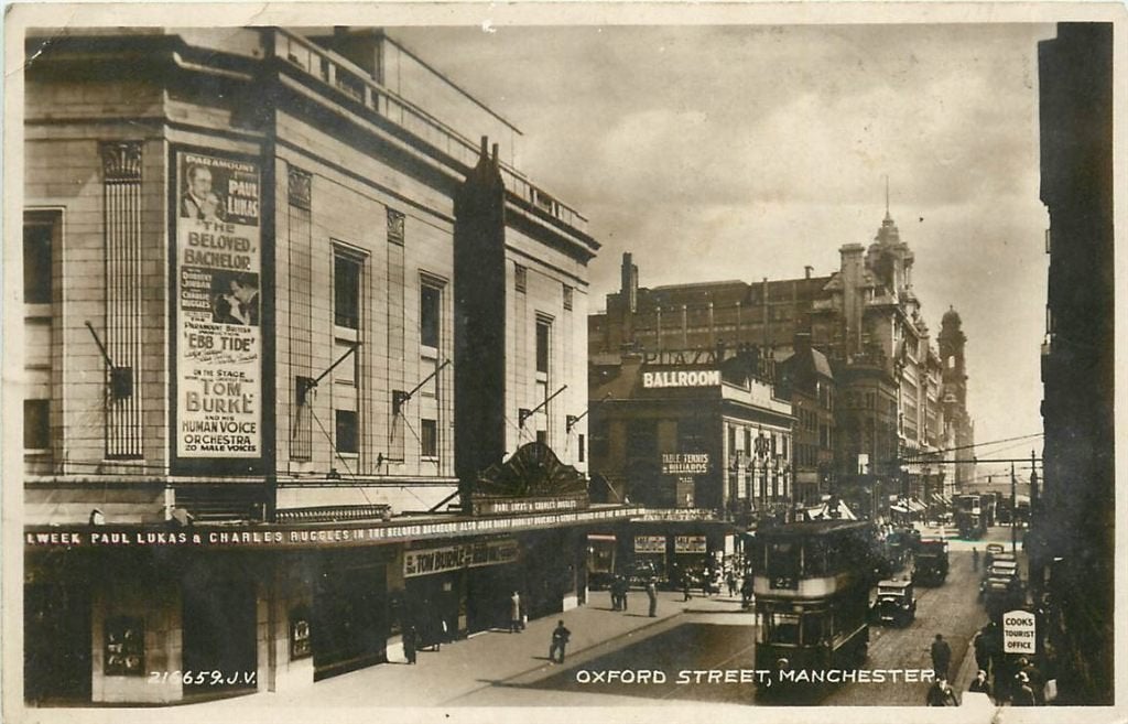 379-059-029 Manchester Oxford Street, Verzenden, Voor 1920, Engeland
