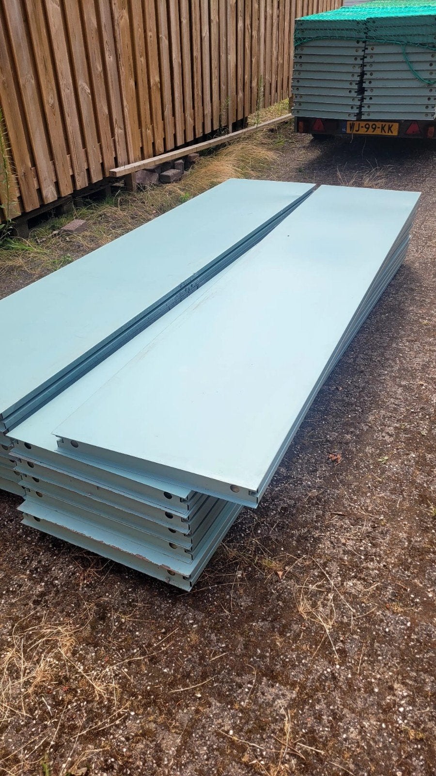 70 stuks isolatieplaten metaal sandwichpanelen isolatie, Doe-het-zelf en Verbouw, Platen en Panelen, Ophalen, Gebruikt, Minder dan 20 mm