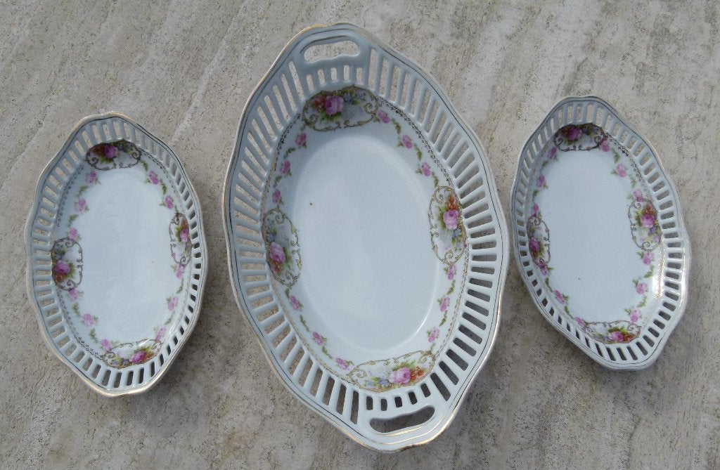 3 x Super Roosjes Presenteer Schalen Geniet Ervan / Kado tip, Overige merken, Klassiek, Nieuw, Ophalen of Verzenden