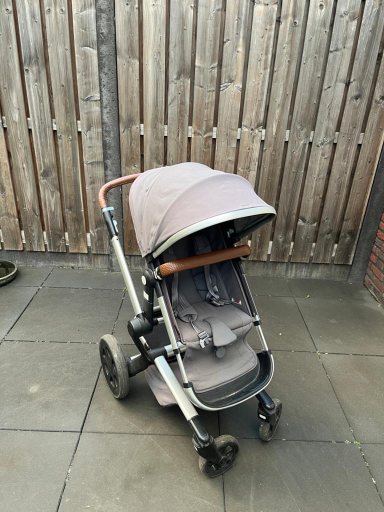 Joolz Day 3 kinderwagen met adapter en diverse toebehoren, Gebruikt, Combiwagen, Verstelbare duwstang, Ophalen