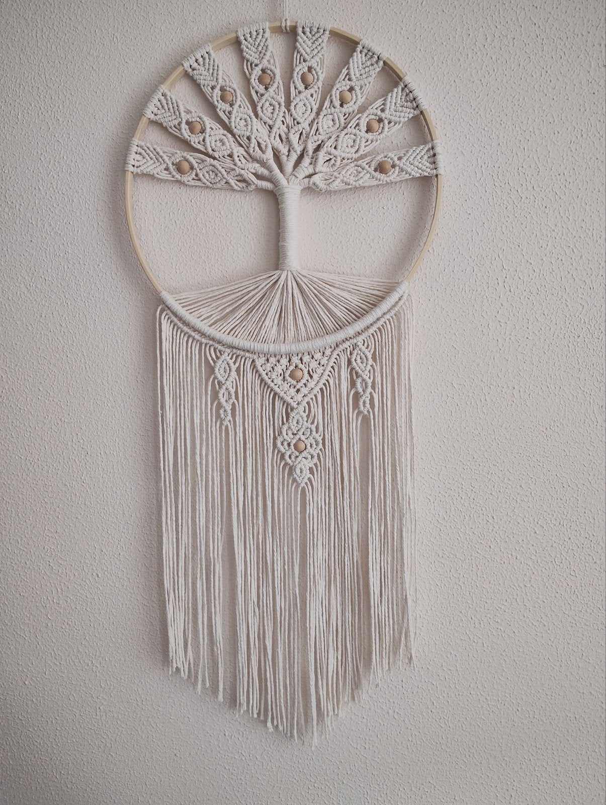 Macramé Tree of Life/levensboom. Sisters Forever., Ophalen of Verzenden, Nieuw