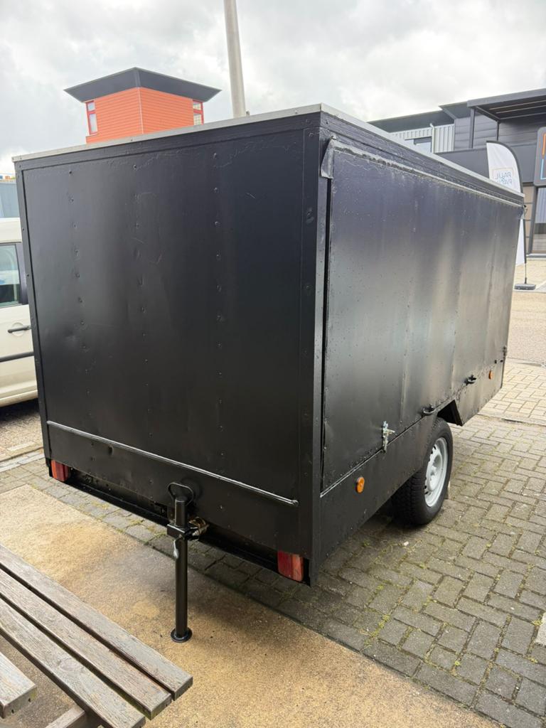 Gesloten aanhangwagen 1as breedte 152 x 300 + 1 meter dissel, Auto diversen, Aanhangers en Bagagewagens, Ophalen of Verzenden