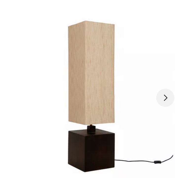 Urban Nature Culture Vidar vloerlamp Mangohout, Ophalen, Zo goed als nieuw, Hout, 100 tot 150 cm