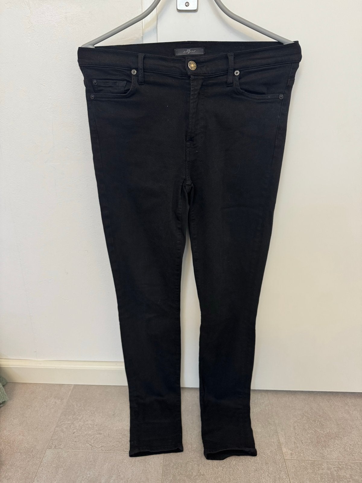 7 For All Mankind Zwarte Jeans W29, Ophalen of Verzenden, Zo goed als nieuw, Zwart, W28 - W29 (confectie 36)