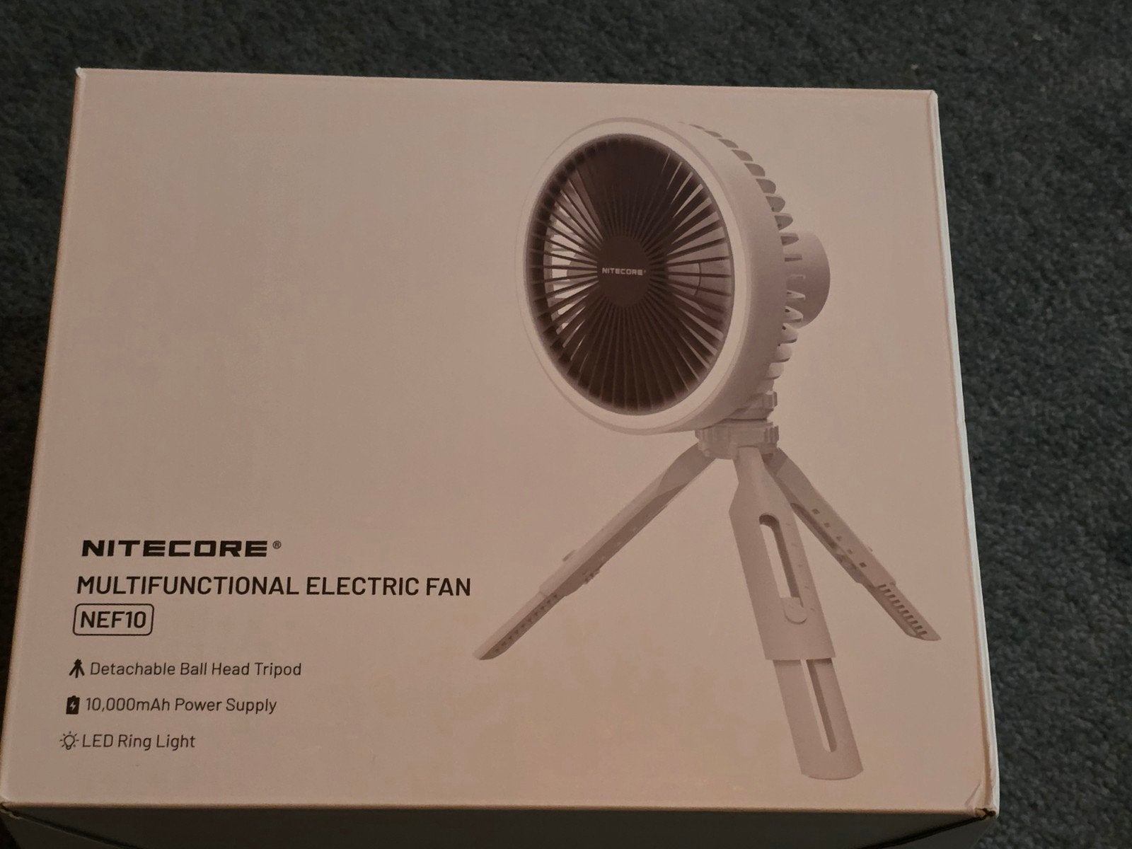 Nitecore NEF10 Portable Fan,, Verzenden, Zo goed als nieuw