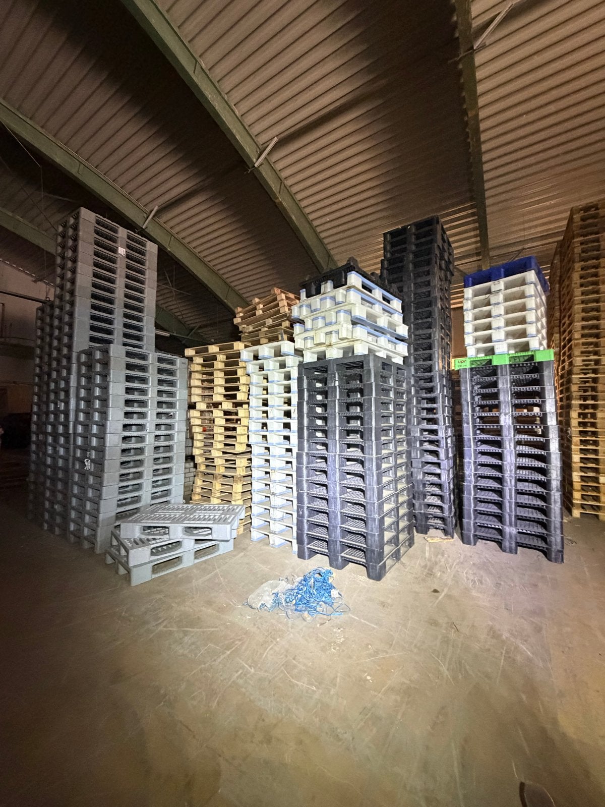 Kunststof / plastic pallets te koop, Minder dan 25 mm, Ophalen of Verzenden, Pallet, Minder dan 200 cm