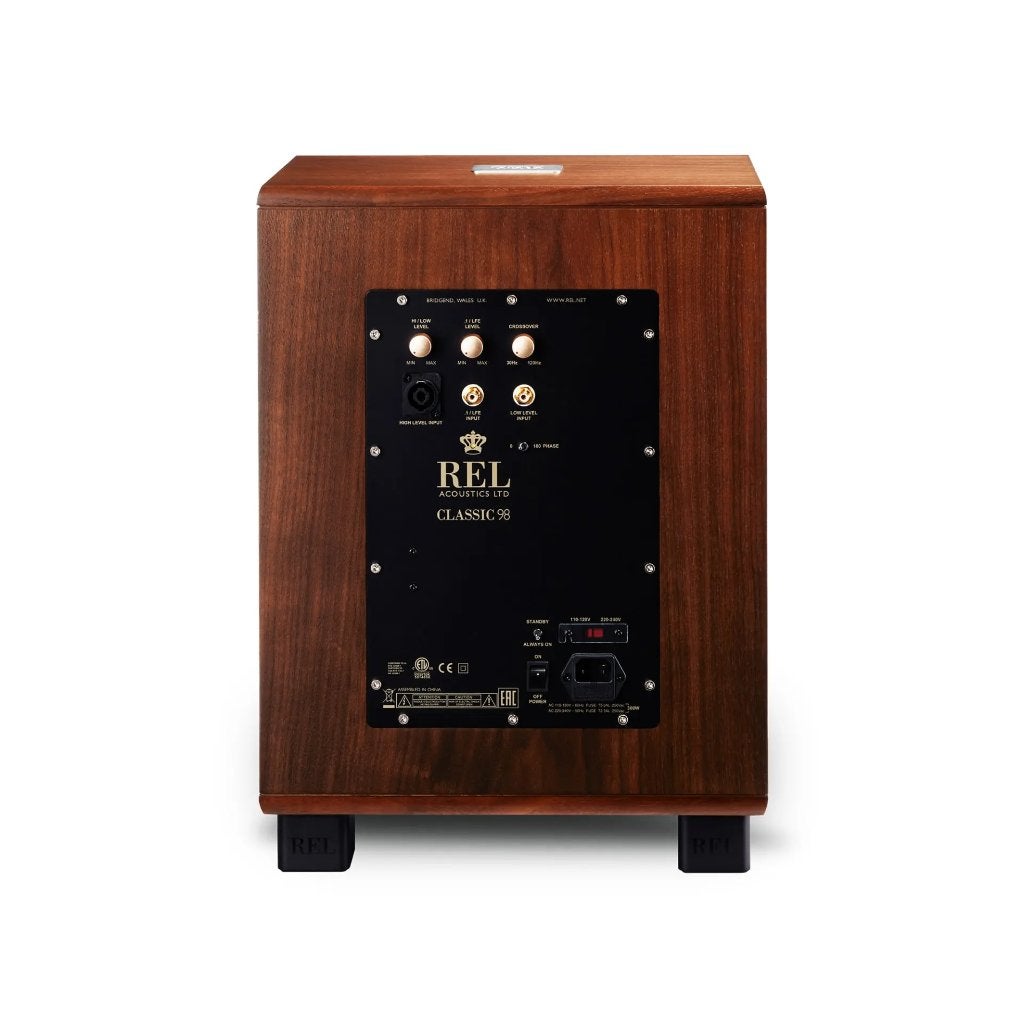 Rel Classic 98, Subwoofer, Nieuw, Ophalen of Verzenden, 150 watt of meer