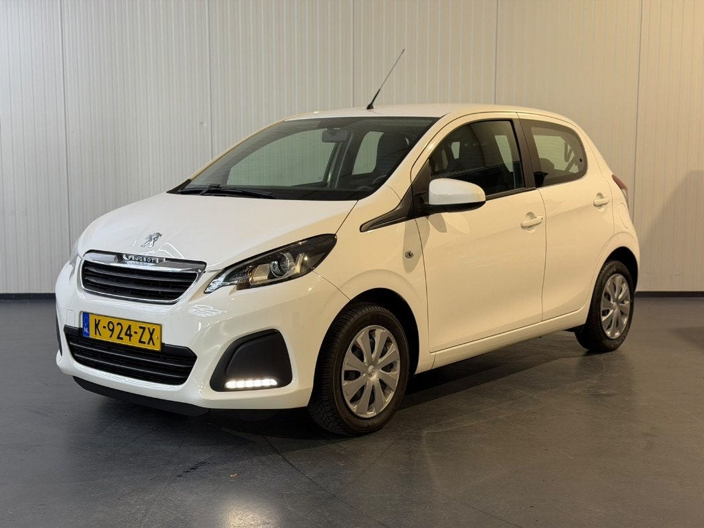 Peugeot 108 1.0 E-vti 72pk 5D 2021 Wit + Carplay, Stof, 4 stoelen, Wit, Origineel Nederlands