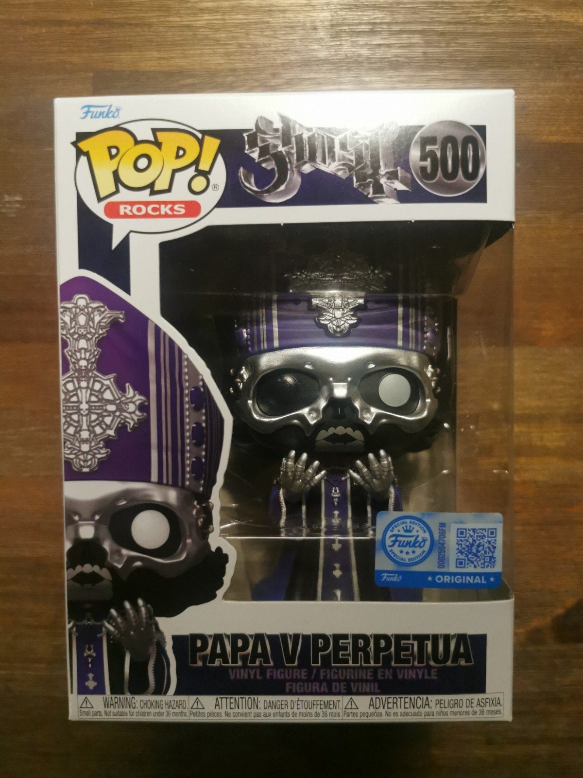 Funko Pop! Rocks: Papa V Perpetua (Ghost) #500, Verzenden, Nieuw