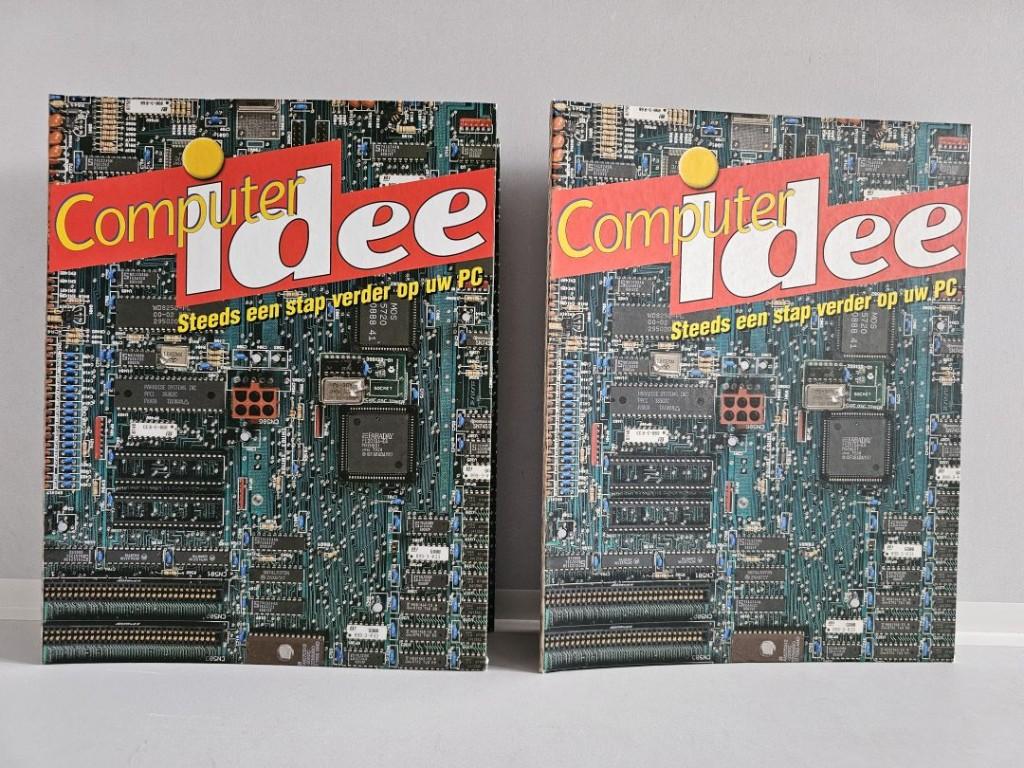 2 zo goed als nieuwe verzamelmappen van Computer Idee, Boeken, Tijdschriften en Kranten, Ophalen of Verzenden, Zo goed als nieuw