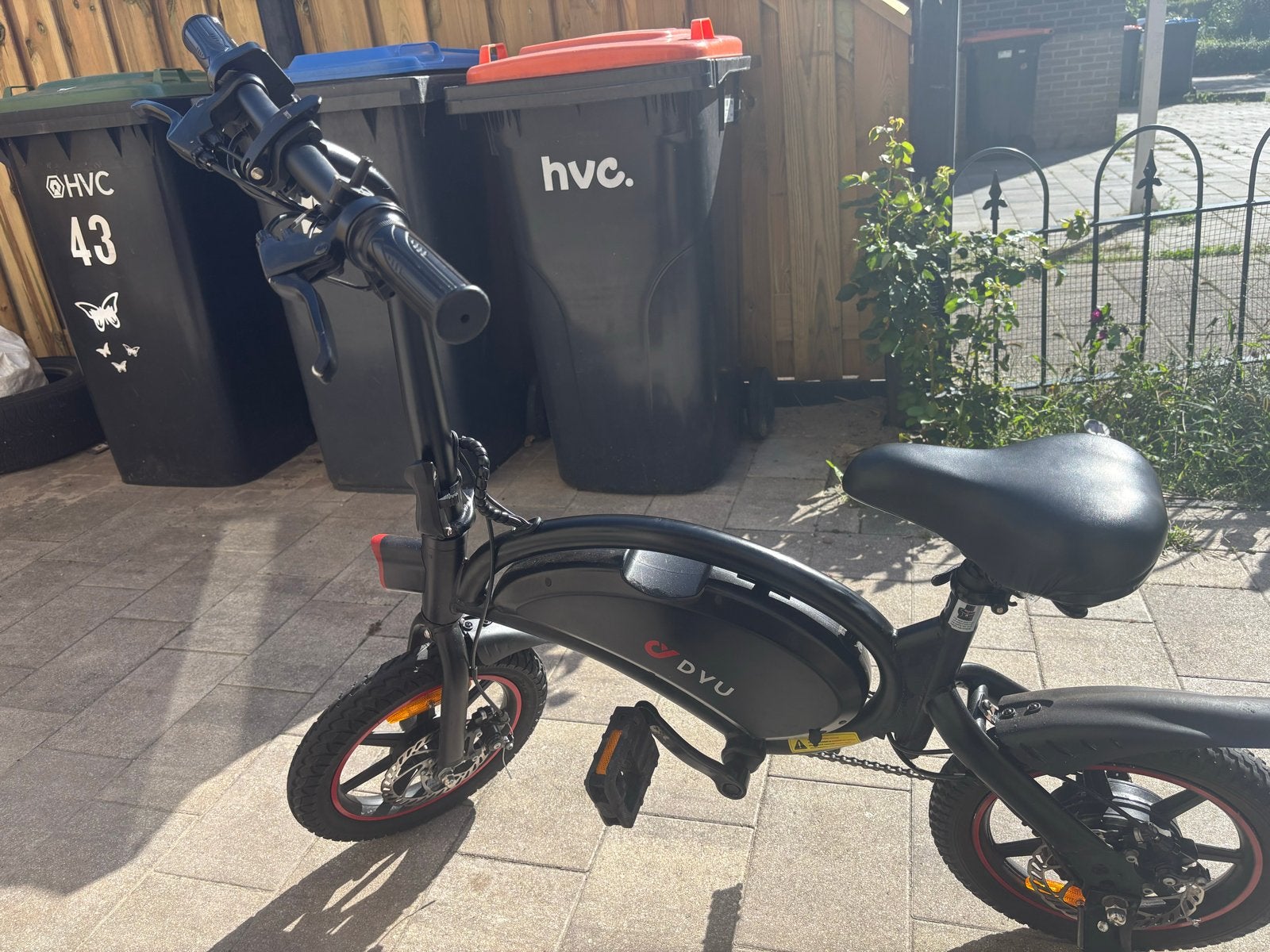DYU Elektrische Fiets - Compact en Handig, Minder dan 30 km per accu, Gebruikt, Minder dan 47 cm, Ophalen