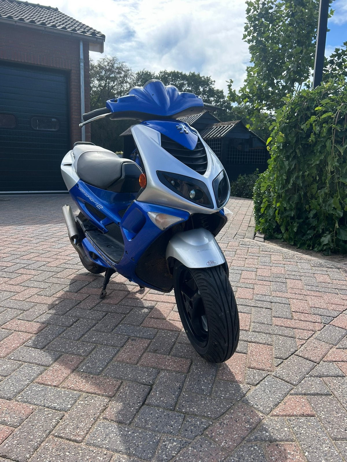 Speedfight 2, Fietsen en Brommers, Scooters | Peugeot, Ophalen, Tweetakt, 70 cc, Zo goed als nieuw