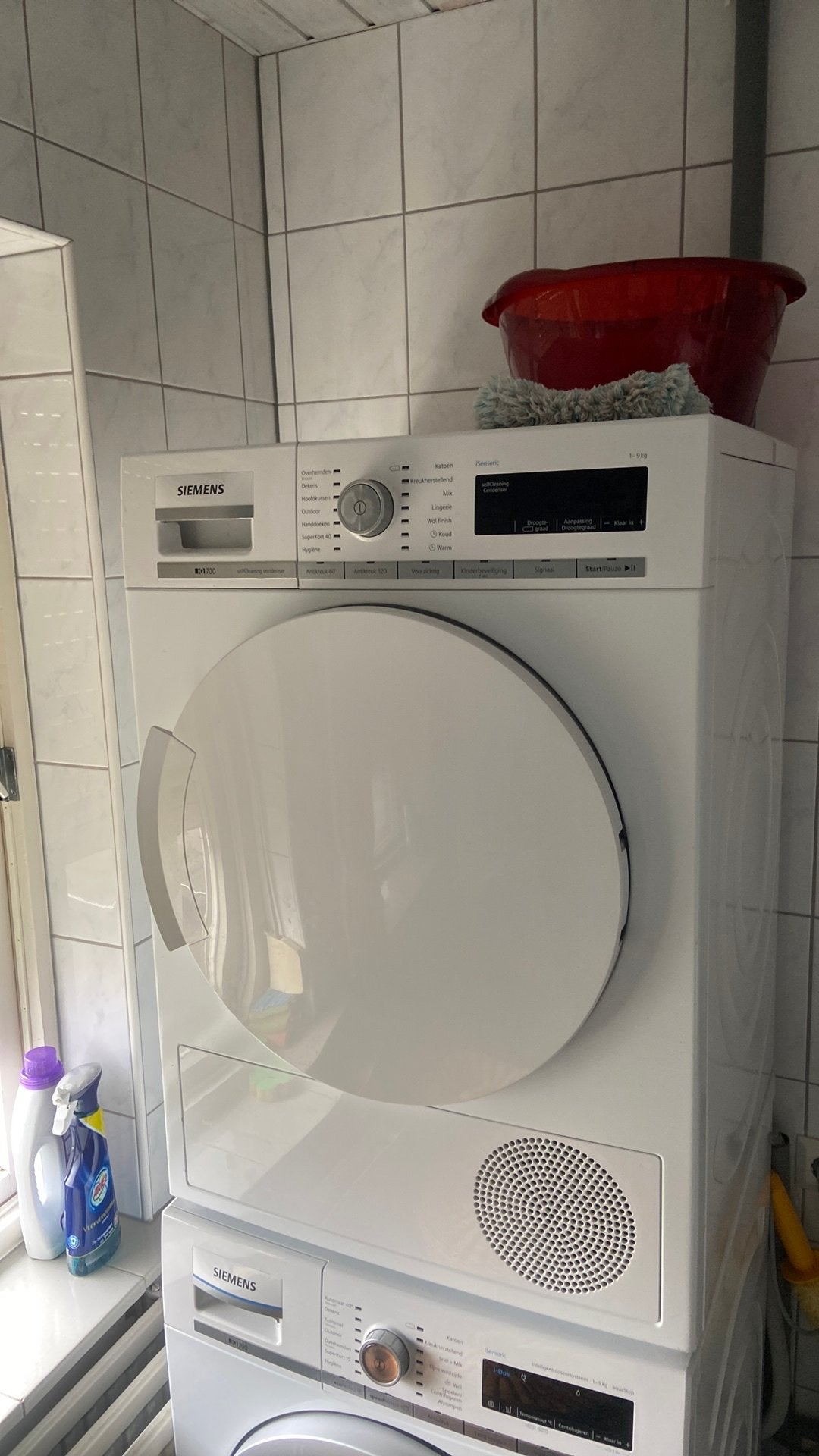Siemens iq700 was droger