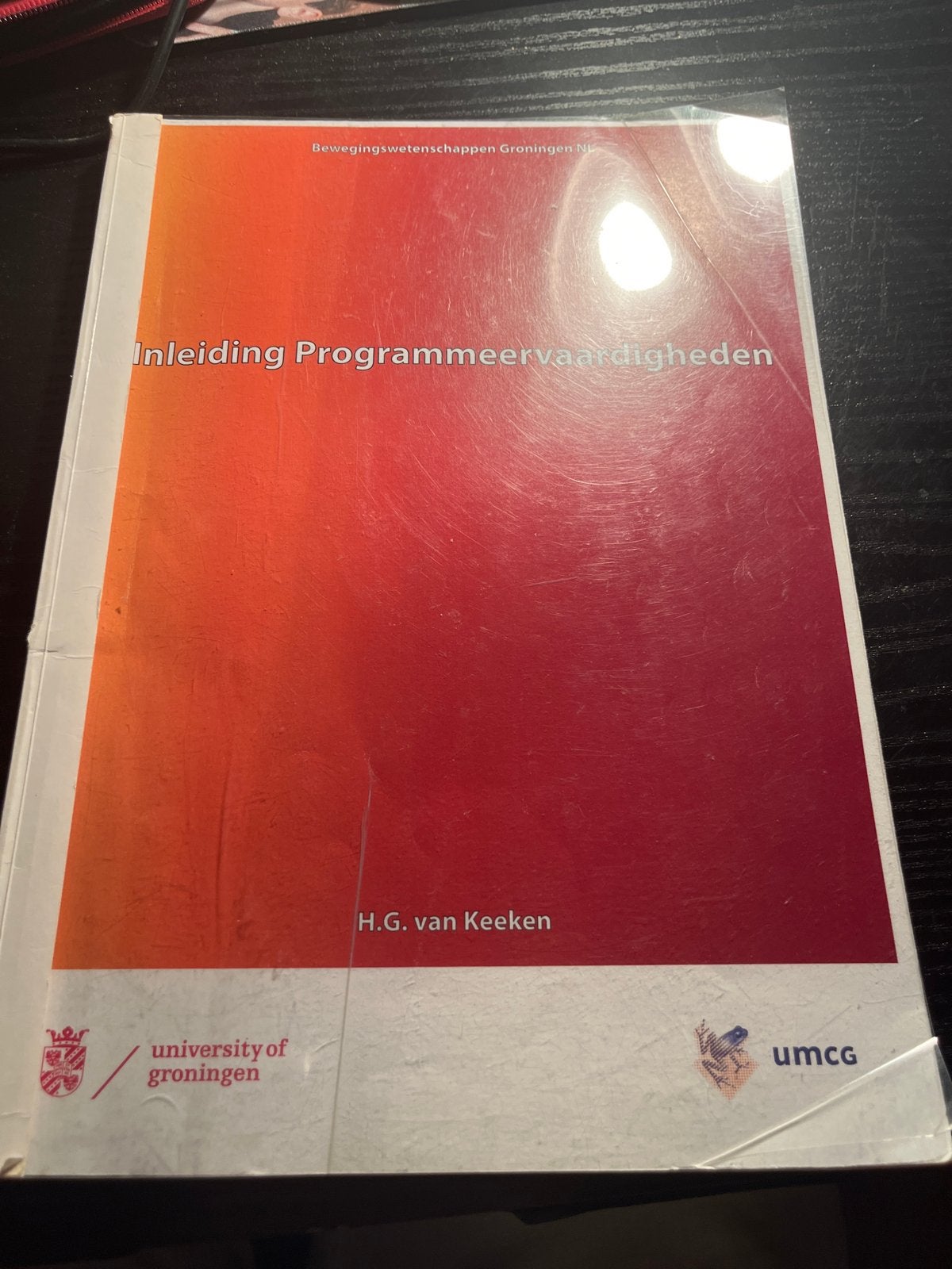 Inleiding Programmeervaardigheden - H.G. van Keeken, Ophalen, Beta, Gelezen, WO