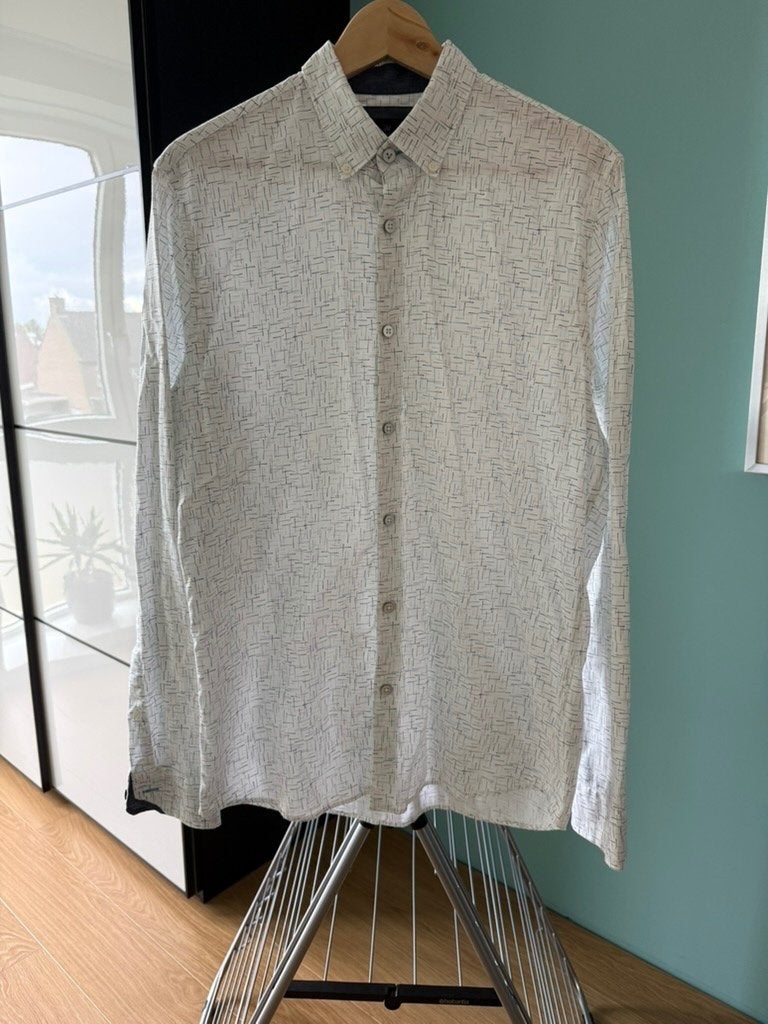 Vanguard overhemd, medium, Wit, Zo goed als nieuw, Vanguard, Halswijdte 39/40 (M)