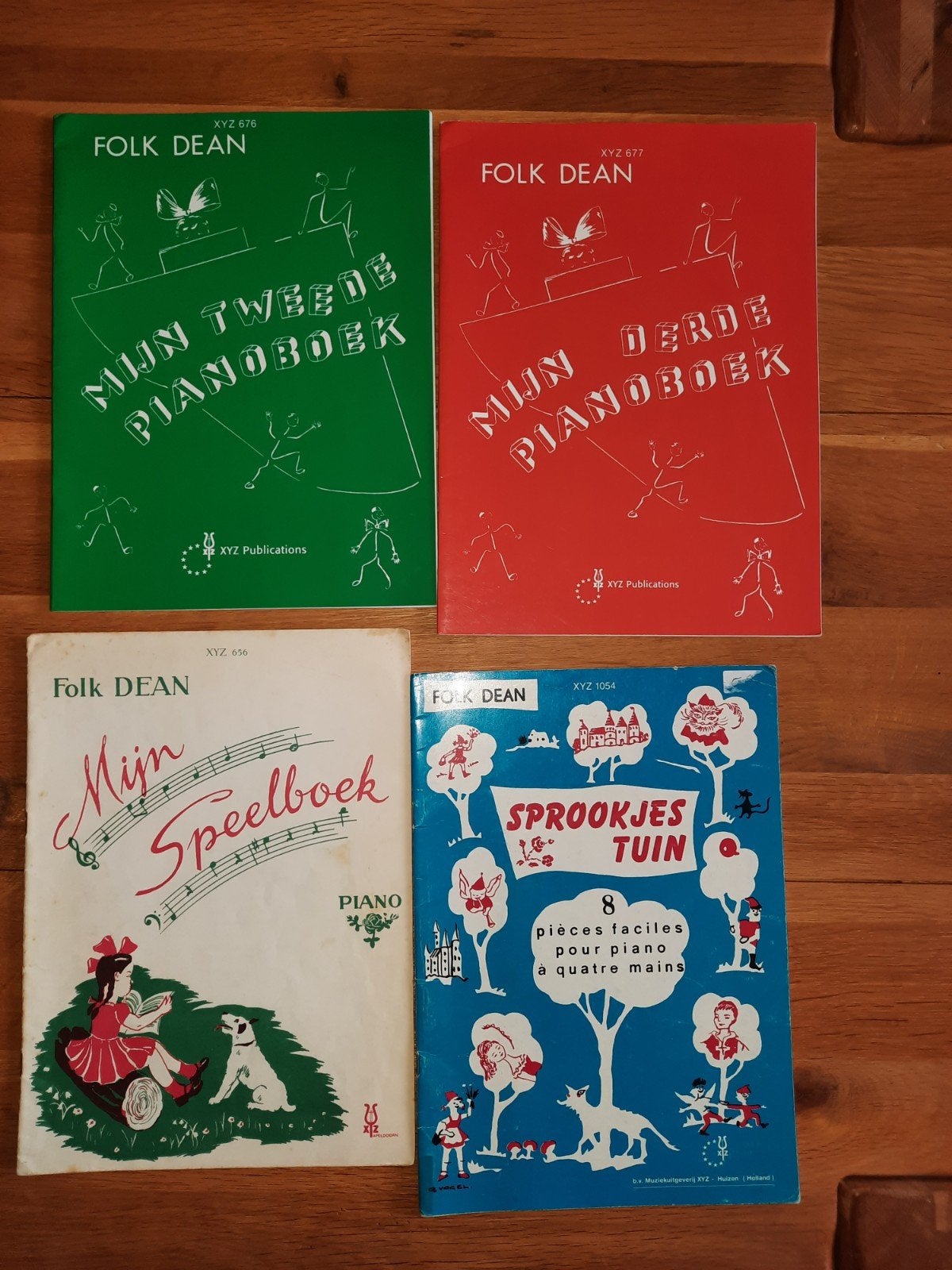 Folk Dean piano - Mijn tweede , derde pianoboek ,speelboek+1, Gebruikt, Ophalen of Verzenden, Blues, Artiest of Componist