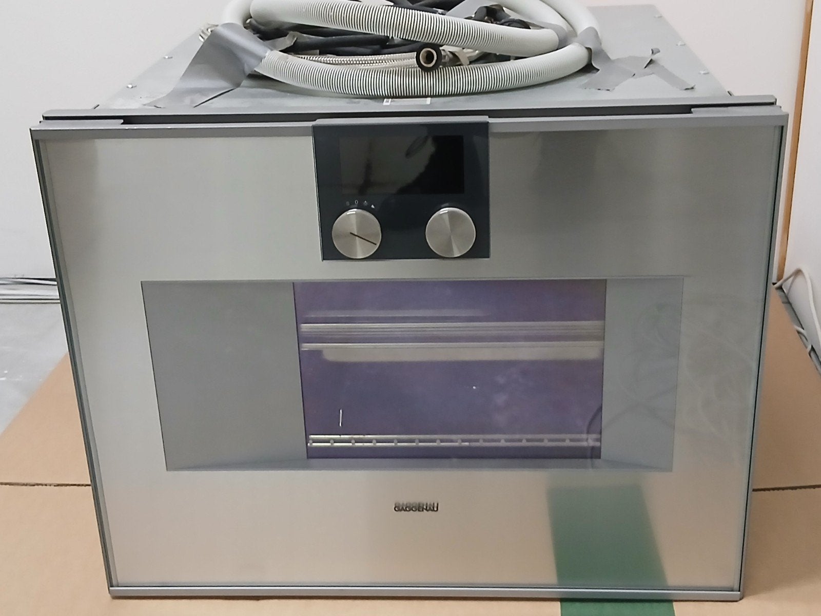 Gaggenau Stoomoven met vaste wateraansluiting (ophalen), Ophalen, 45 tot 50 cm, Stoom, Inbouw