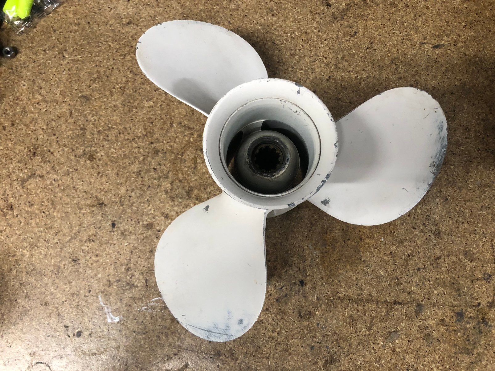 Yamaha propeller 9 7/8x14, Watersport en Boten, Bootonderdelen, Ophalen of Verzenden, Gebruikt, Motor en Techniek, Motorboot