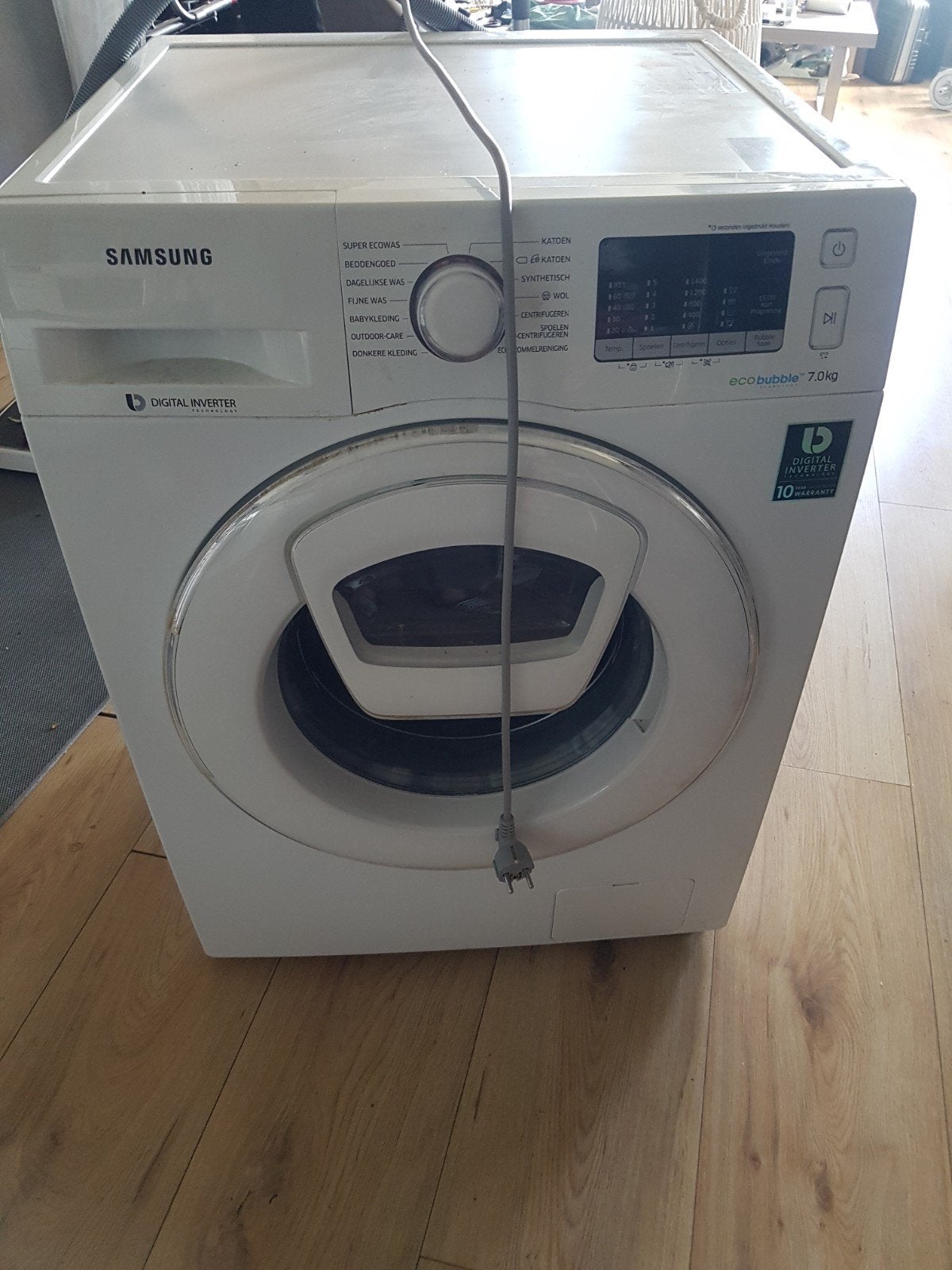 Samsung wasmachine defect maar motor doet wil alleen drijt n, Witgoed en Apparatuur, Wasmachines, Ophalen of Verzenden, 1200 tot 1600 toeren