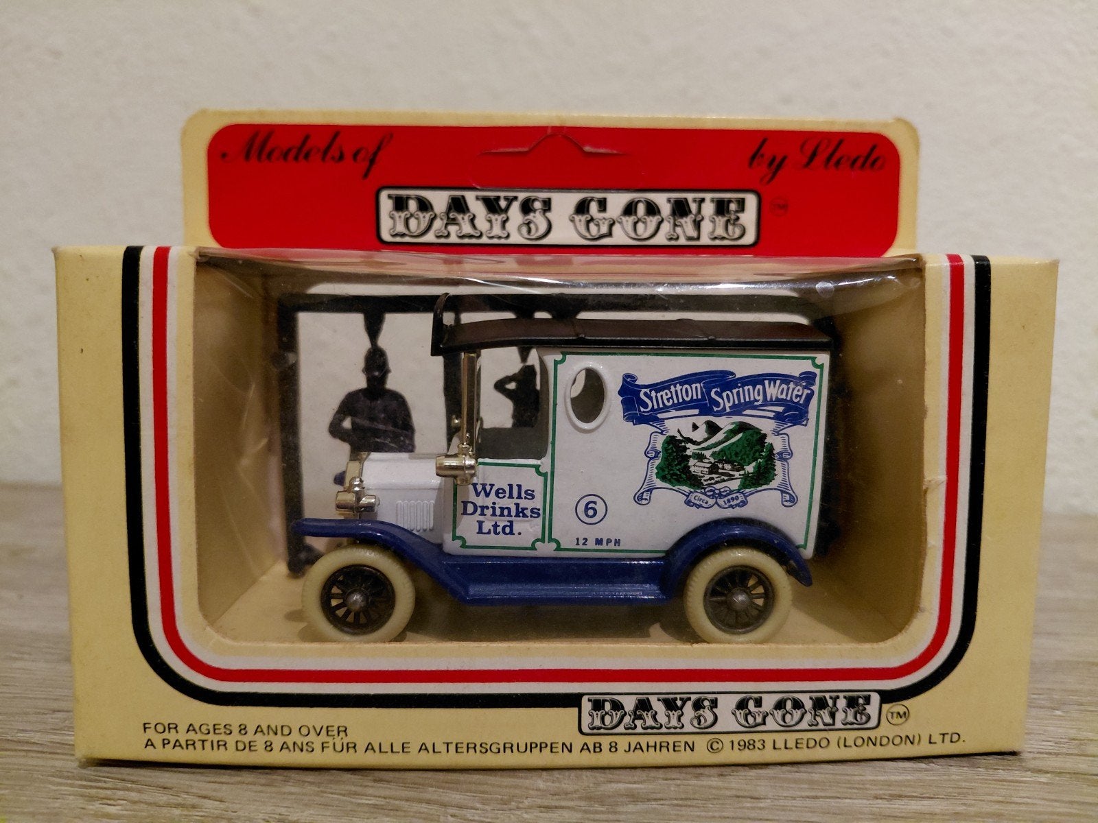 'Wells drinks Ltd' Ford 'T' Van, Overige merken, Verzenden, 1:32 tot 1:50, Zo goed als nieuw