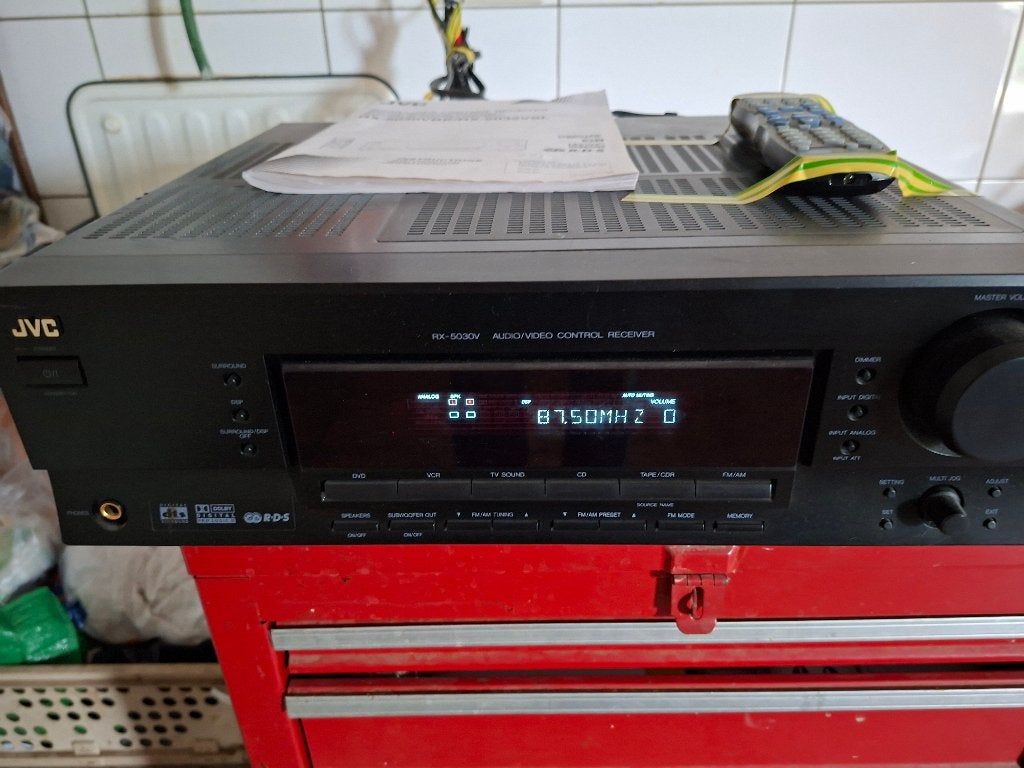 JVC receiver, Ophalen, Zo goed als nieuw, Stereo, JVC