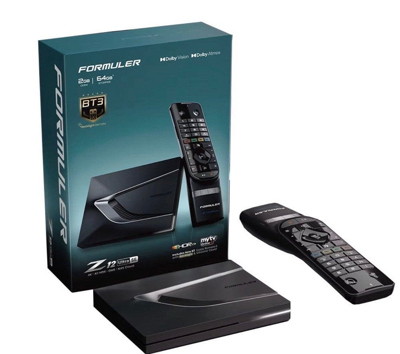 Formuler Z12 Ultra SE BT 4K Android TV Box iptv ziggo kpn, Ophalen of Verzenden, Nieuw, HDMI, Zonder harde schijf