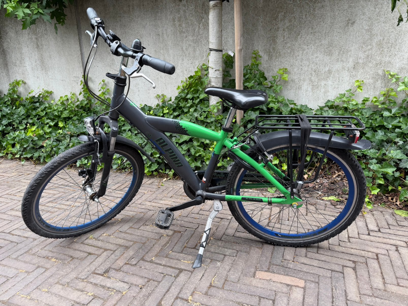 Kinderfiets Alpina Yabber 24 inch te koop, Ophalen, Gebruikt, 24 inch, Versnellingen