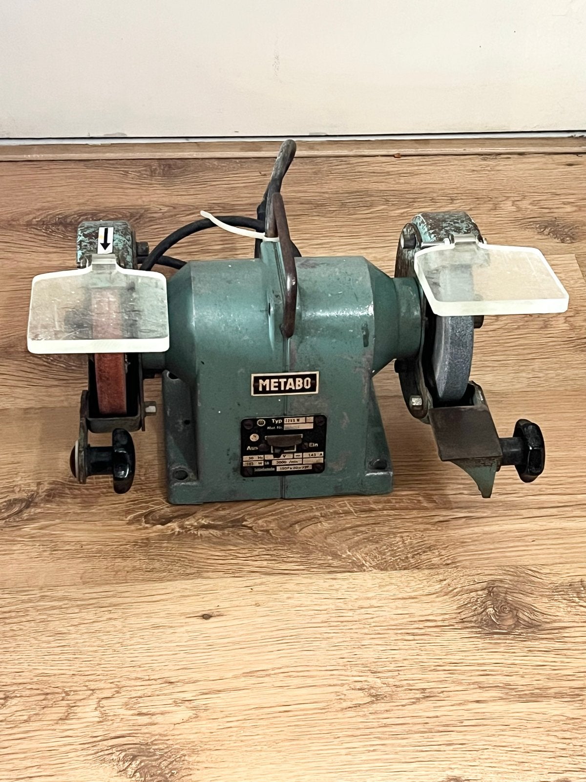 Metabo Werkbankslijpmachine - Type 7255 W, Ophalen of Verzenden, Gebruikt, Minder dan 700 watt, Werkbankslijpmachine