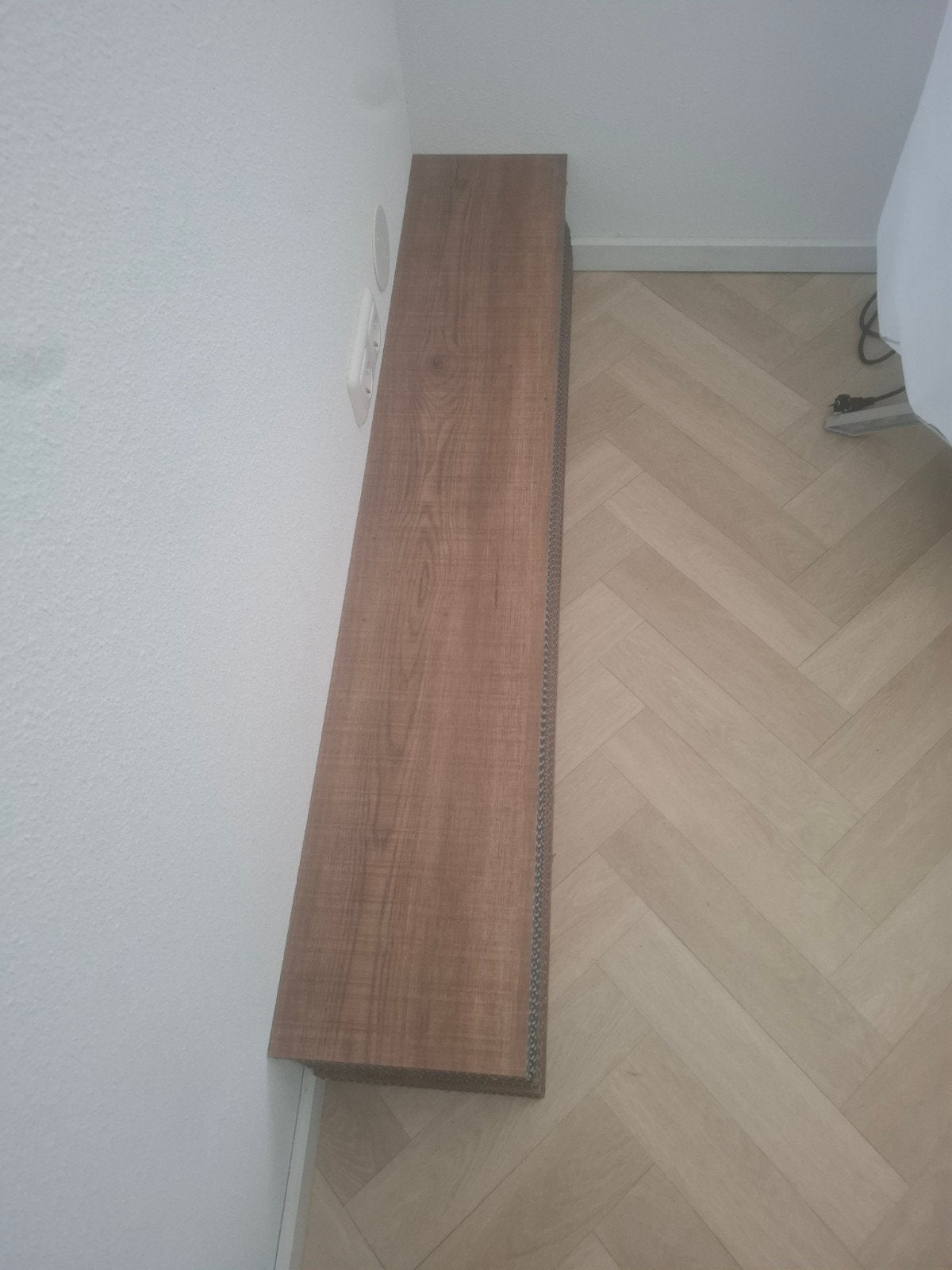 laminaat pvc antislip 5m2 eikenkleur 1.22bij 23cm, Ophalen, Zo goed als nieuw
