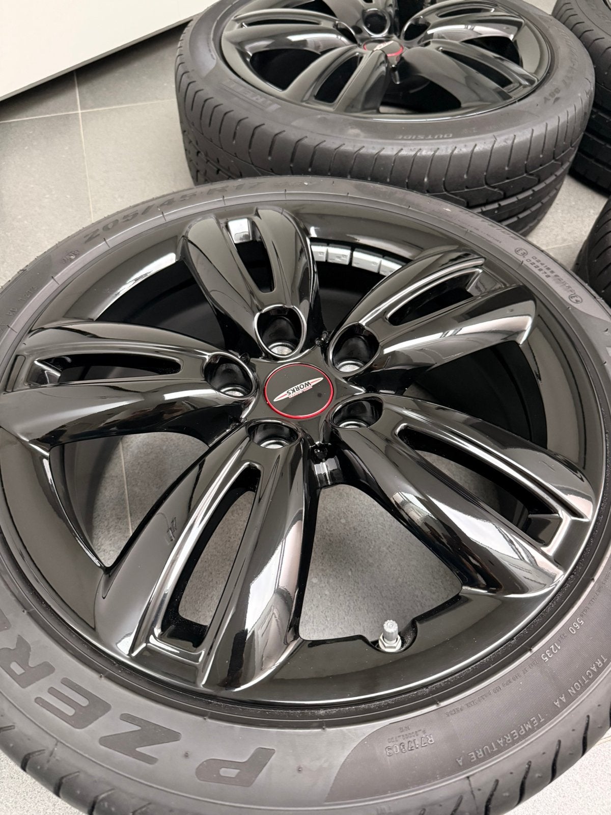 TOP STAAT, MINI JCW 17 inch velgen set,, Auto-onderdelen, Ophalen, Velg(en), 17 inch, 205 mm