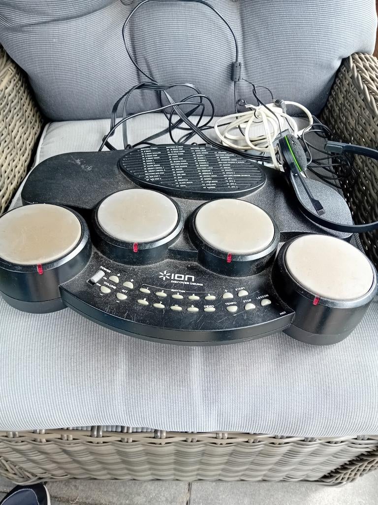 ION Discover Drums - Elektronisch drumstel voor beginners, Ophalen of Verzenden, Gebruikt