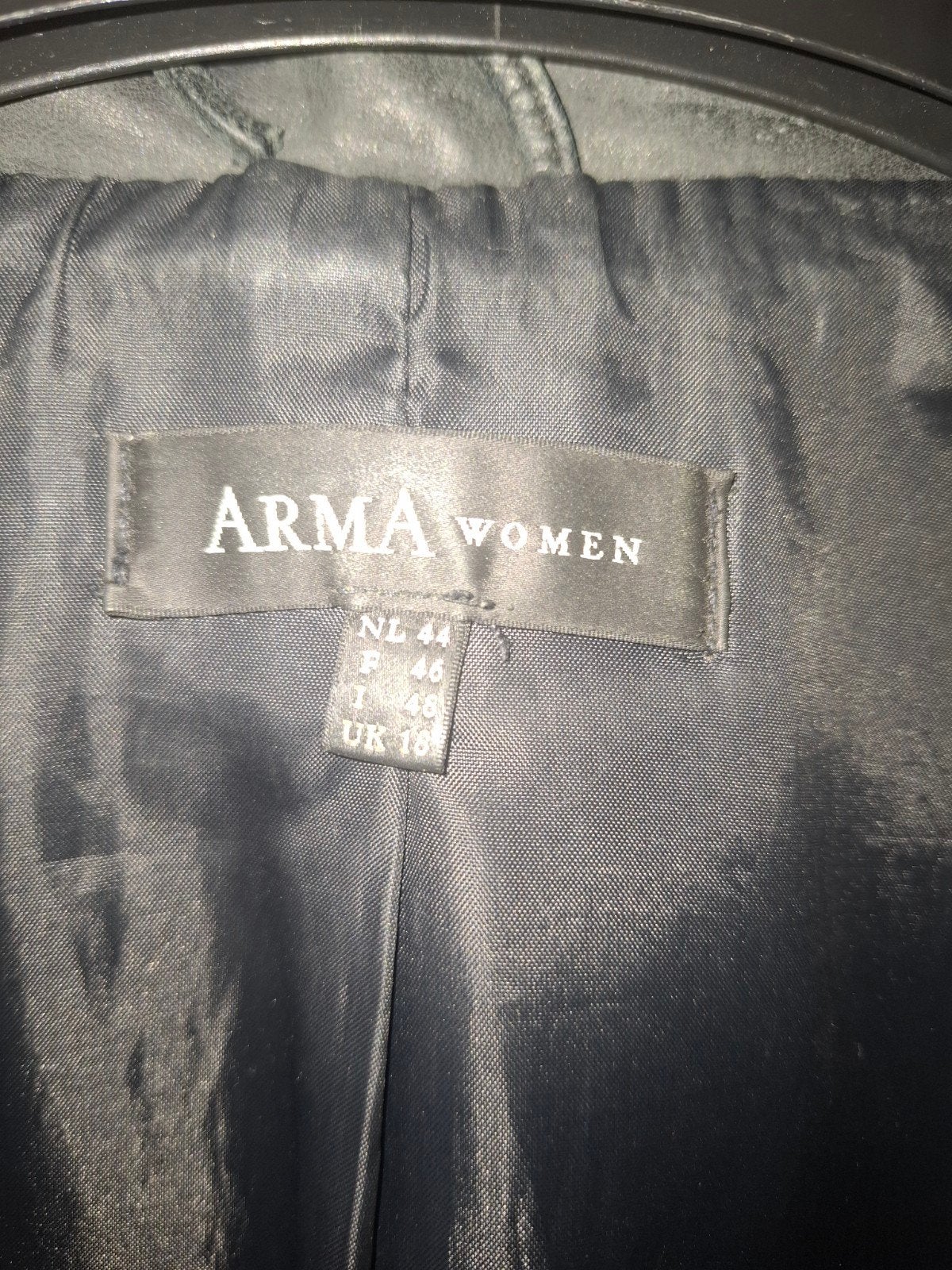 ARMA Women Leren Jasje - Maat 44 (NL), Maat 42/44 (L), Ophalen of Verzenden, Zo goed als nieuw, ARMA Women