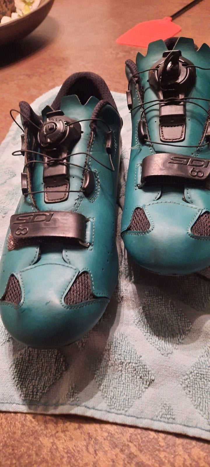 SIDI Sixty Wielrenschoenen Groen/Zwart Heren maat 45,5
Bela, Ophalen of Verzenden, Gebruikt, Schoenen