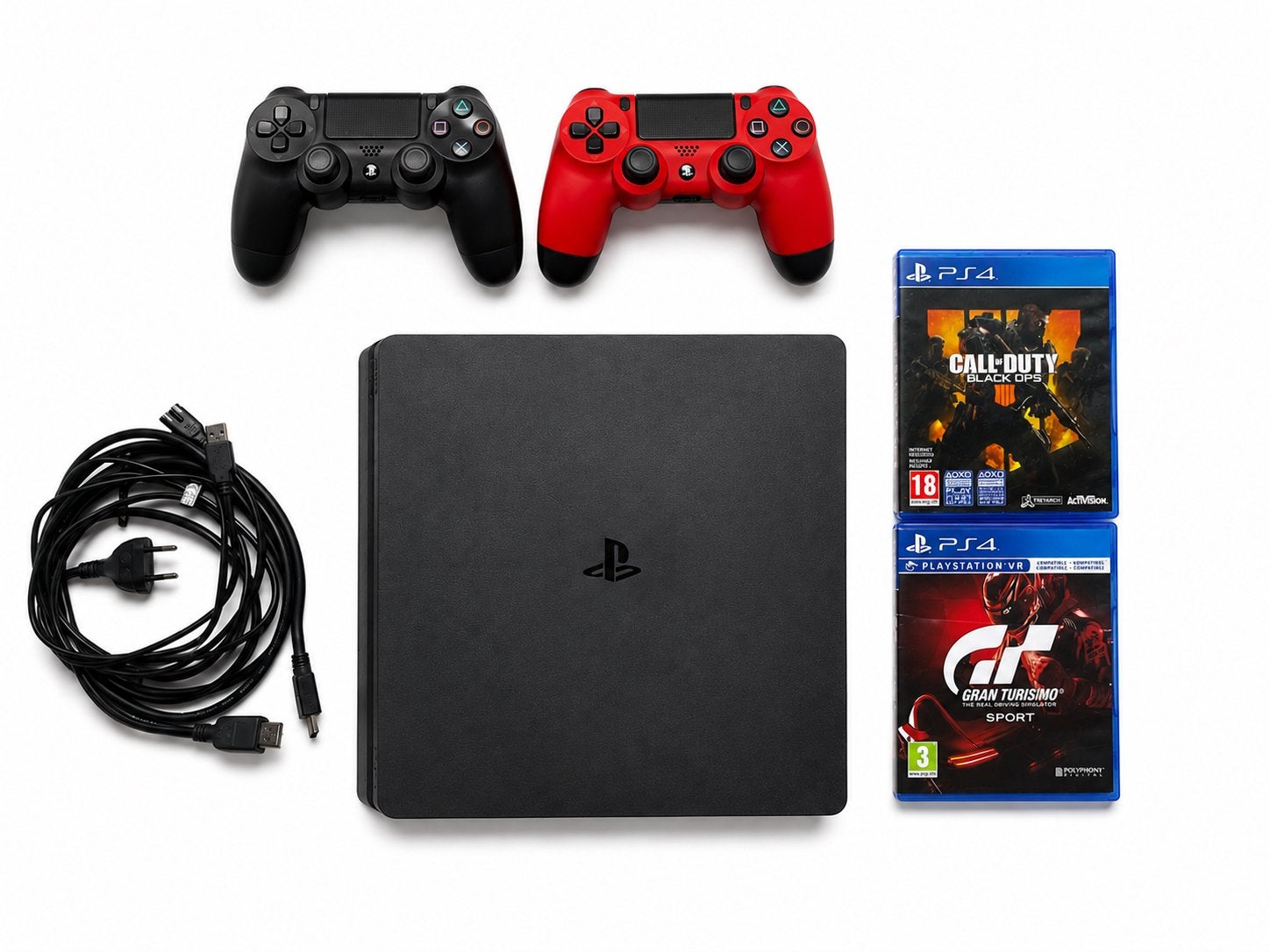Playstation 4, Ophalen, Met games, Met 2 controllers, Zo goed als nieuw