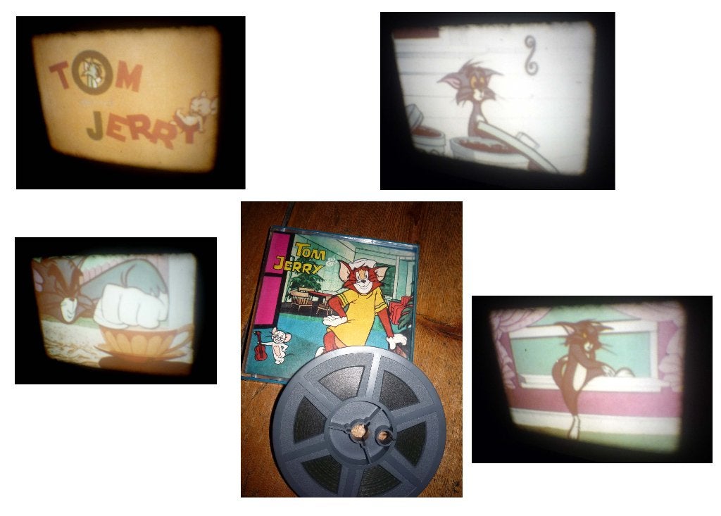 8mm film Tom & Jerry Between Two Fires silent kleur, Ophalen of Verzenden, 8mm film