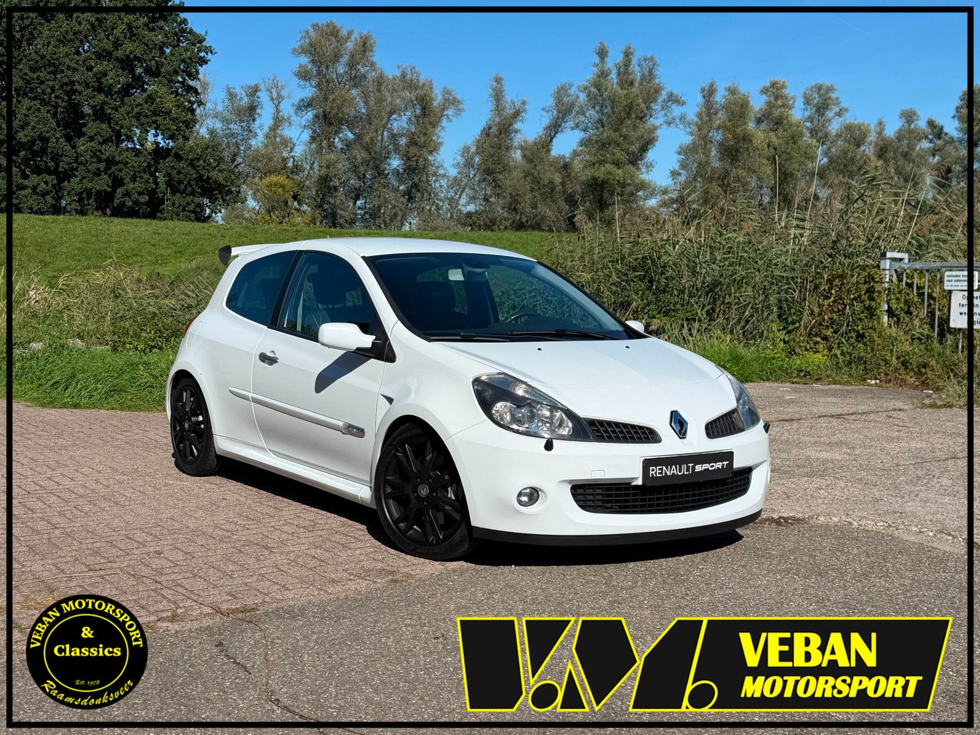Renault Clio 2.0-16V RS Lux | I.D. leder | Renault Sport, Auto's, Gebruikt, Origineel Nederlands, Bedrijf, Automatische klimaatregeling