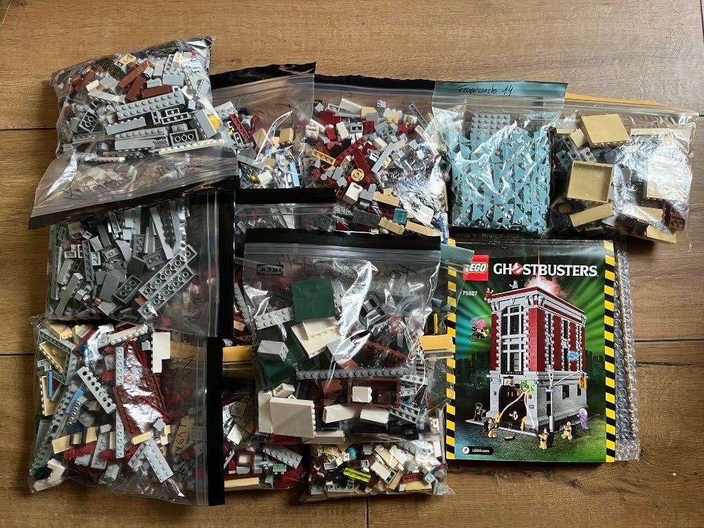 Lego Ghostbusters - 75827 - Brandweerkazerne hoofdkwartier, Compleet, Overige thema's, Lego, Lego.com/service