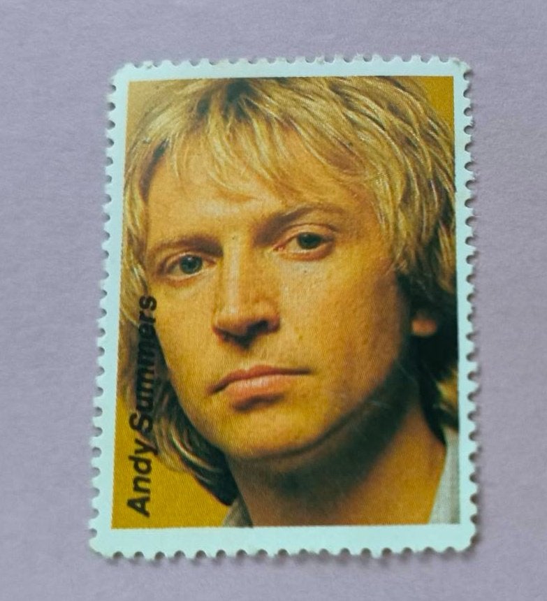 Popfoto zegel Andy Sammers, Ophalen of Verzenden, Nieuw, Foto of Kaart