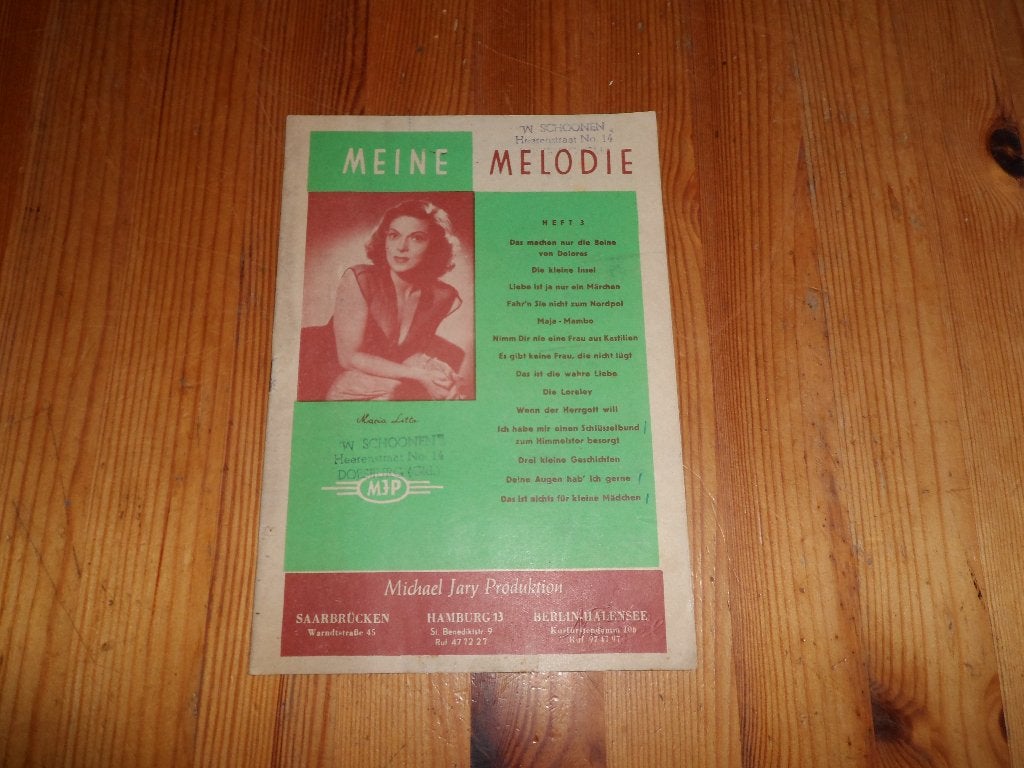 Meine melodie heft 3 en 2, Gebruikt, Ophalen of Verzenden, Accordeon, Artiest of Componist