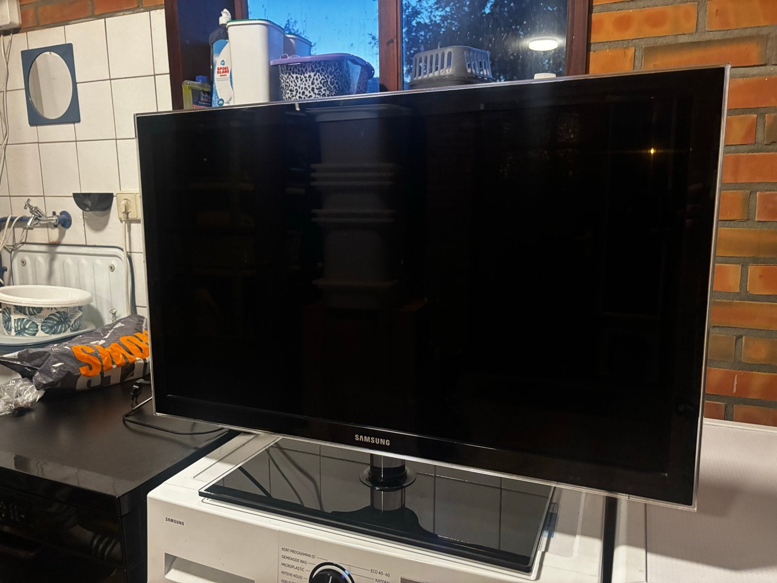 Samsung UE32D5000PW 32 inch Full HD LED TV, LED, 50 Hz, Zo goed als nieuw, Samsung