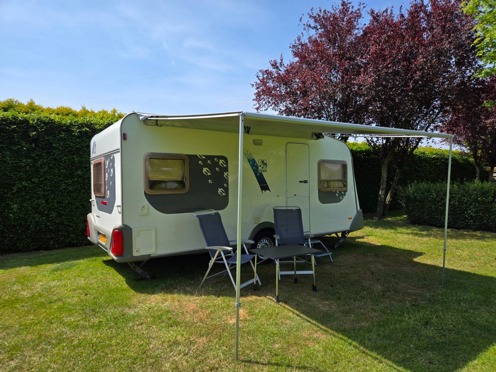 Knaus Eurostar 450 Caravan 2003 mover/luifel/voortent zgan., Rondzit, Particulier, 6 tot 7 meter, Knaus