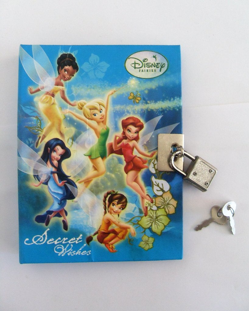 Disney Faries Secret Wishes Dagboek Tinkerbell, Verzamelen, Disney, Ophalen of Verzenden, Peter Pan of Pinokkio, Zo goed als nieuw